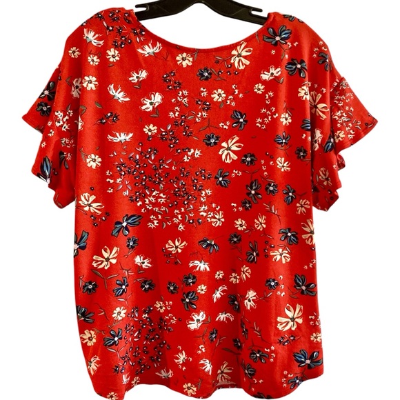 Jules & Leopold | Flutter Sleeve Blouse - Picture 7 of 11